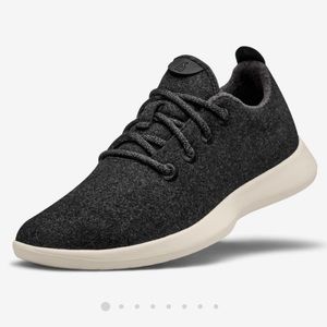 Allbirds Wool Runner Sneakers in Dark Grey/Black